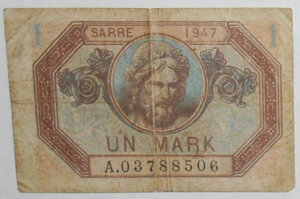 1 Mark Sarre type 1947