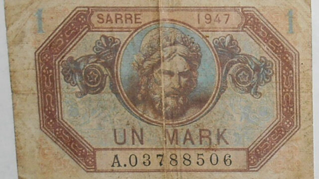 1 Mark Sarre type 1947