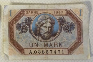 1 Mark Sarre type 1947