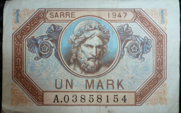 1 Mark Sarre type 1947