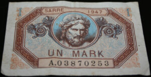 1 Mark Sarre type 1947