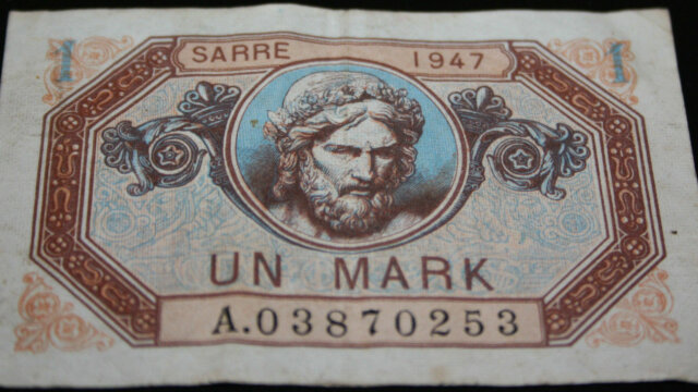 1 Mark Sarre type 1947