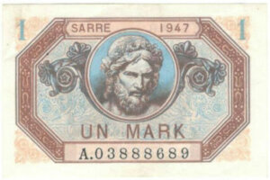 1 Mark Sarre type 1947