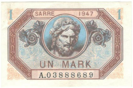 1 Mark Sarre type 1947