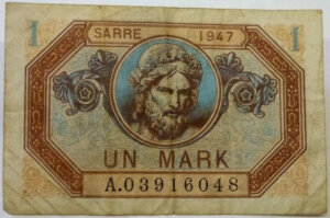 1 Mark Sarre type 1947