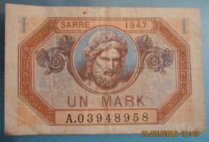 1 Mark Sarre type 1947