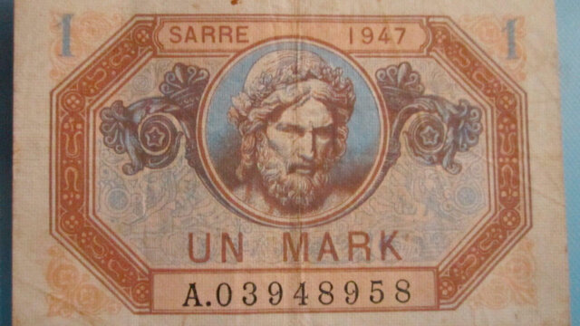 1 Mark Sarre type 1947