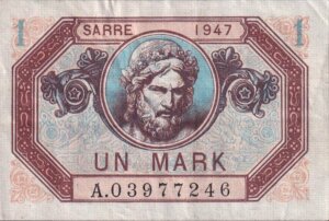 1 Mark Sarre type 1947