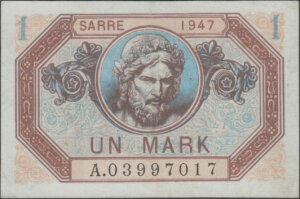 1 Mark Sarre type 1947