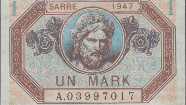 1 Mark Sarre type 1947