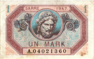 1 Mark Sarre type 1947