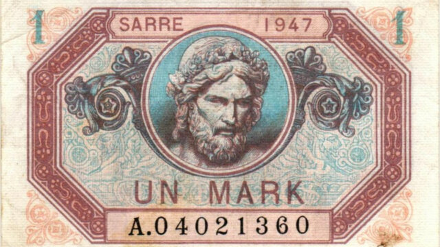 1 Mark Sarre type 1947