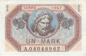 1 Mark Sarre type 1947