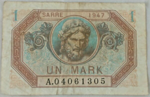 1 Mark Sarre type 1947