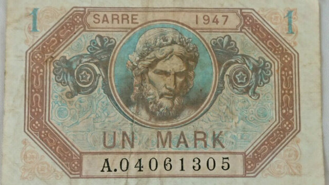 1 Mark Sarre type 1947