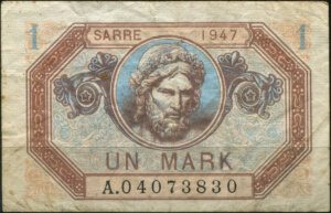 1 Mark Sarre type 1947