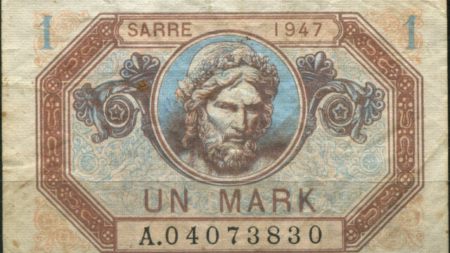 1 Mark Sarre type 1947