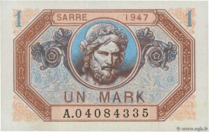 1 Mark Sarre type 1947