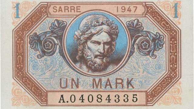 1 Mark Sarre type 1947