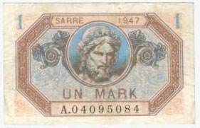 1 Mark Sarre type 1947