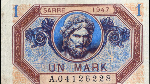 1 Mark Sarre type 1947