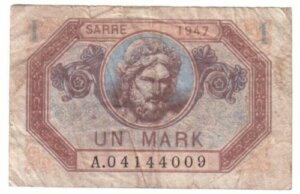 1 Mark Sarre type 1947