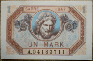 1 Mark Sarre type 1947