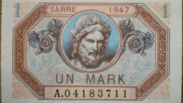 1 Mark Sarre type 1947