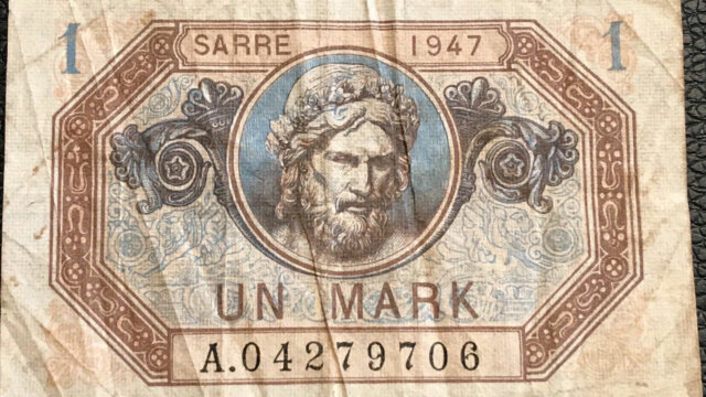 1 Mark Sarre type 1947