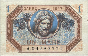 1 Mark Sarre type 1947