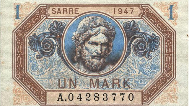 1 Mark Sarre type 1947