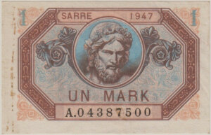 1 Mark Sarre type 1947