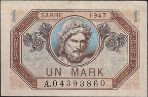 1 Mark Sarre type 1947