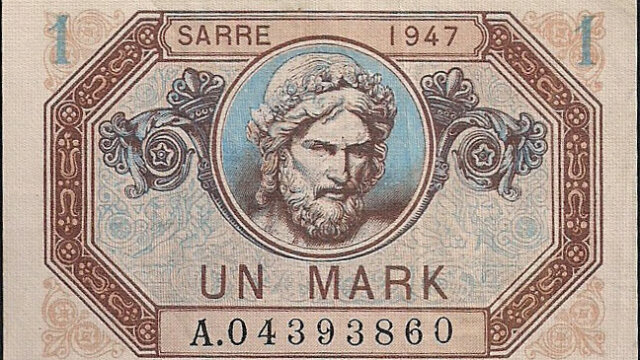 1 Mark Sarre type 1947