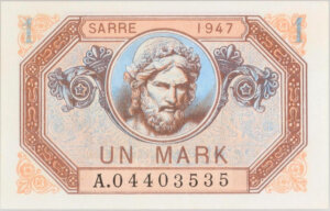 1 Mark Sarre type 1947