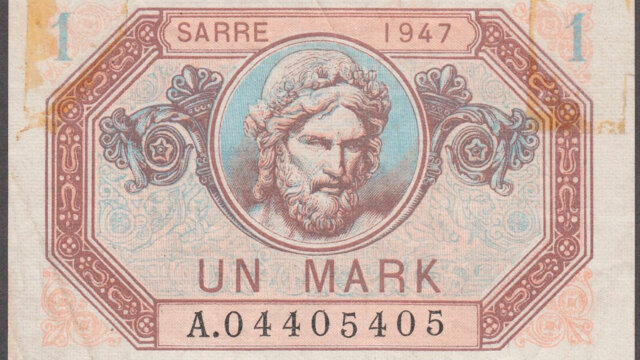 1 Mark Sarre type 1947