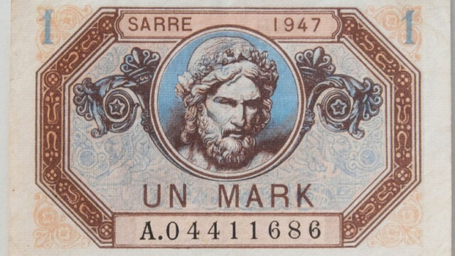 1 Mark Sarre type 1947