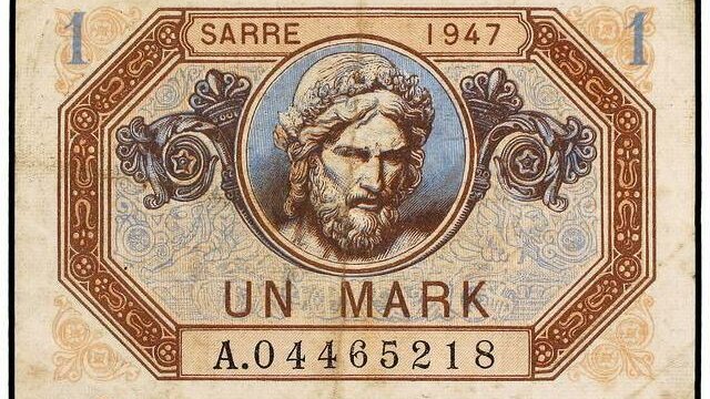 1 Mark Sarre type 1947