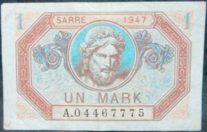 1 Mark Sarre type 1947