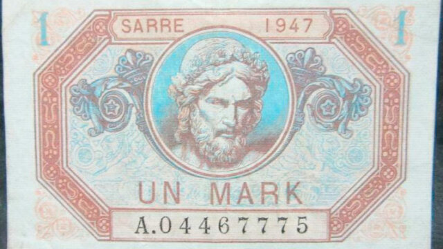 1 Mark Sarre type 1947