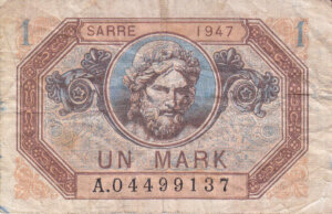 1 Mark Sarre type 1947