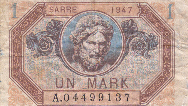 1 Mark Sarre type 1947