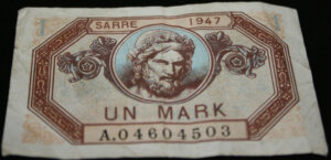 1 Mark Sarre type 1947