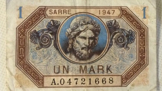 1 Mark Sarre type 1947