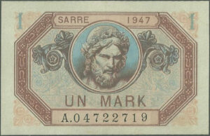 1 Mark Sarre type 1947