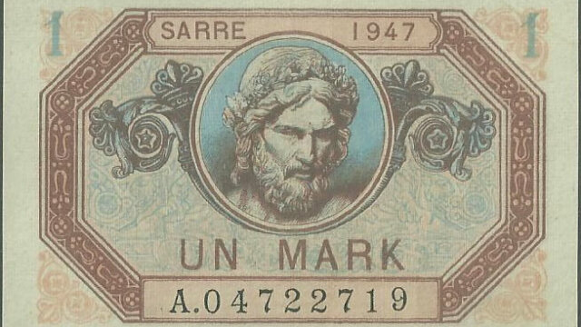 1 Mark Sarre type 1947