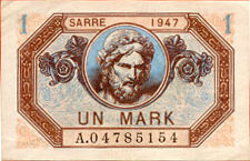 1 Mark Sarre type 1947