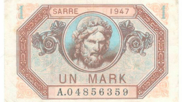 1 Mark Sarre type 1947