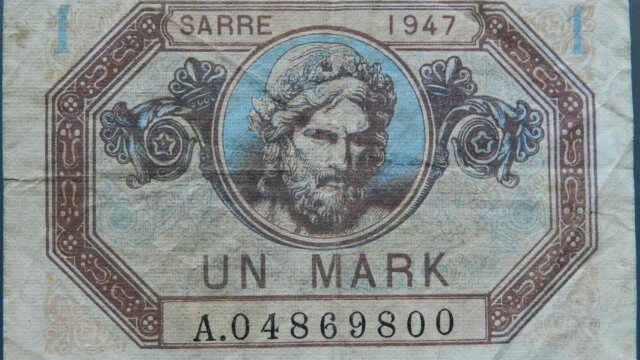 1 Mark Sarre type 1947