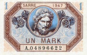 1 Mark Sarre type 1947